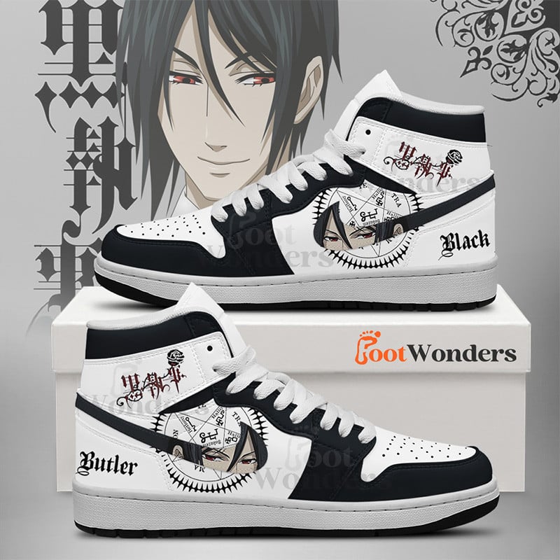 Ideafootwear Sebastian Michaelis AJ1 High Sneakers Shoes For Men And Women
