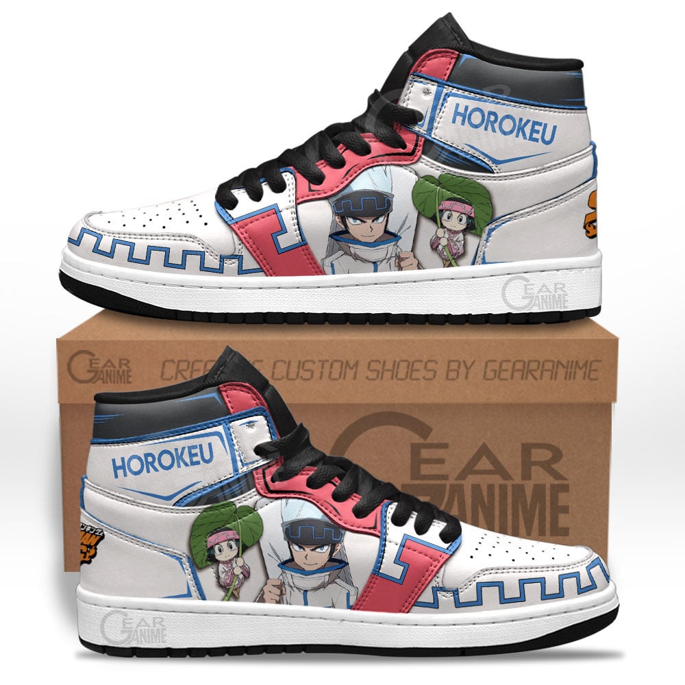 Ideafootwear Shaman King AJ1 High Sneakers Shoes For Men And Women