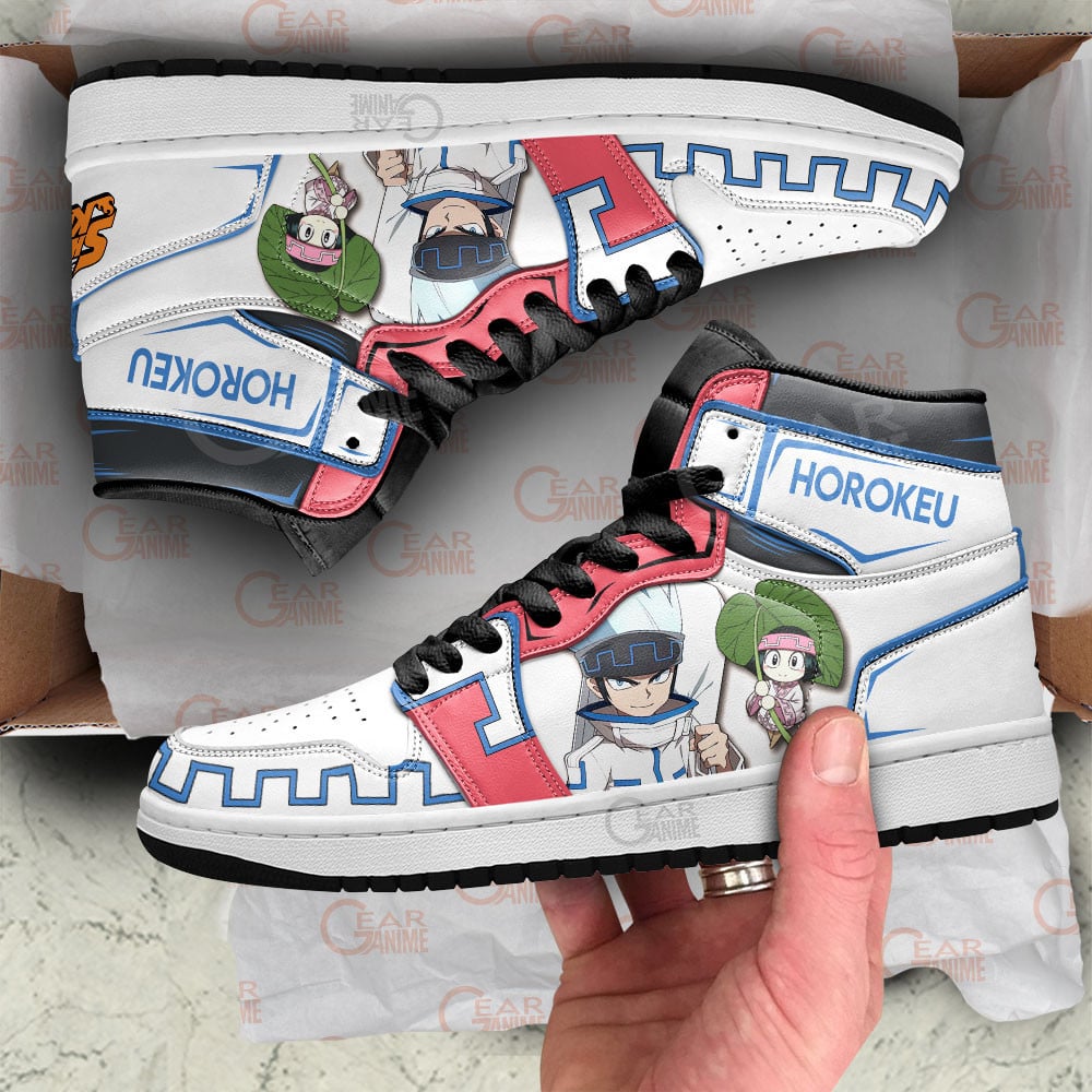 Ideafootwear Shaman King AJ1 High Sneakers Shoes For Men And Women