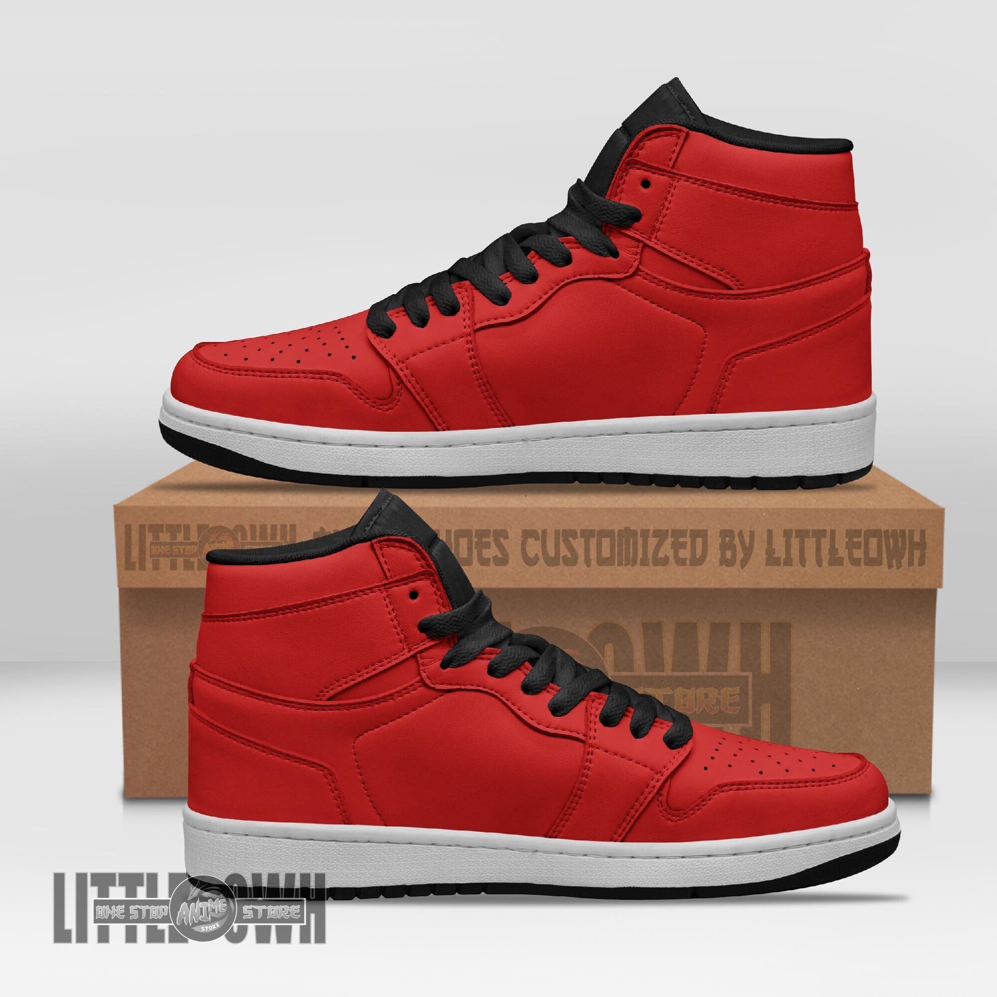 Ideafootwear Shigaraki AJ1 High Sneakers Shoes For Men And Women