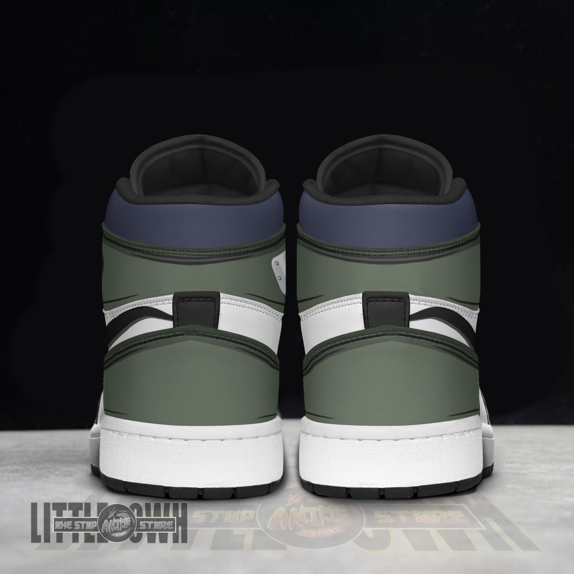 Ideafootwear Shikamaru Nara AJ1 High Sneakers Shoes For Men And Women