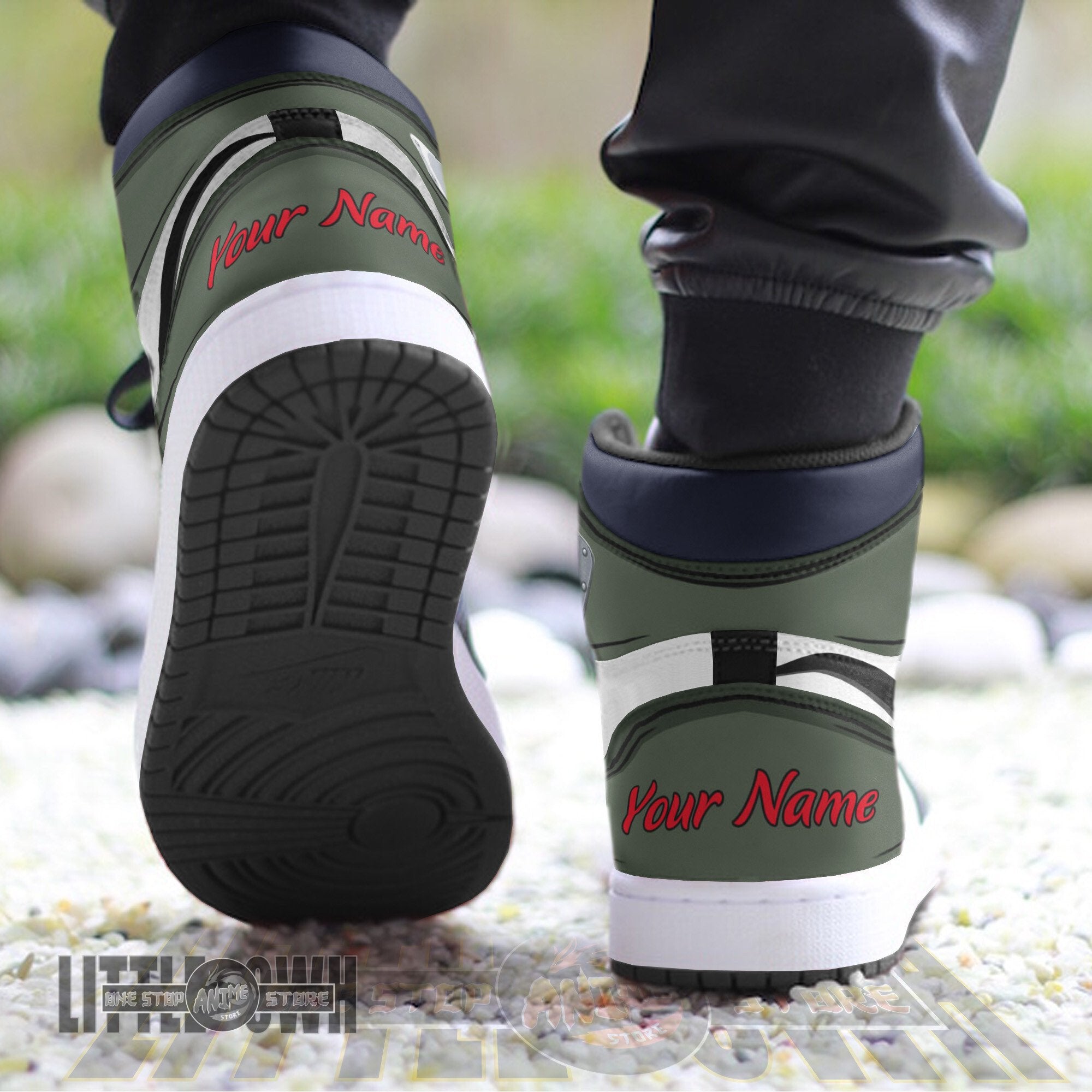 Ideafootwear Shikamaru Nara AJ1 High Sneakers Shoes For Men And Women