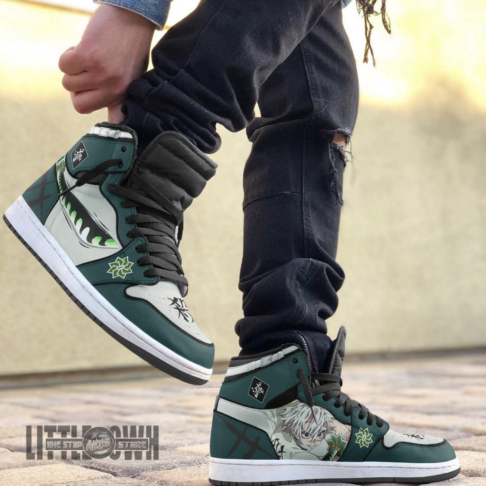 Ideafootwear Shinazugawa AJ1 High Sneakers Shoes For Men And Women