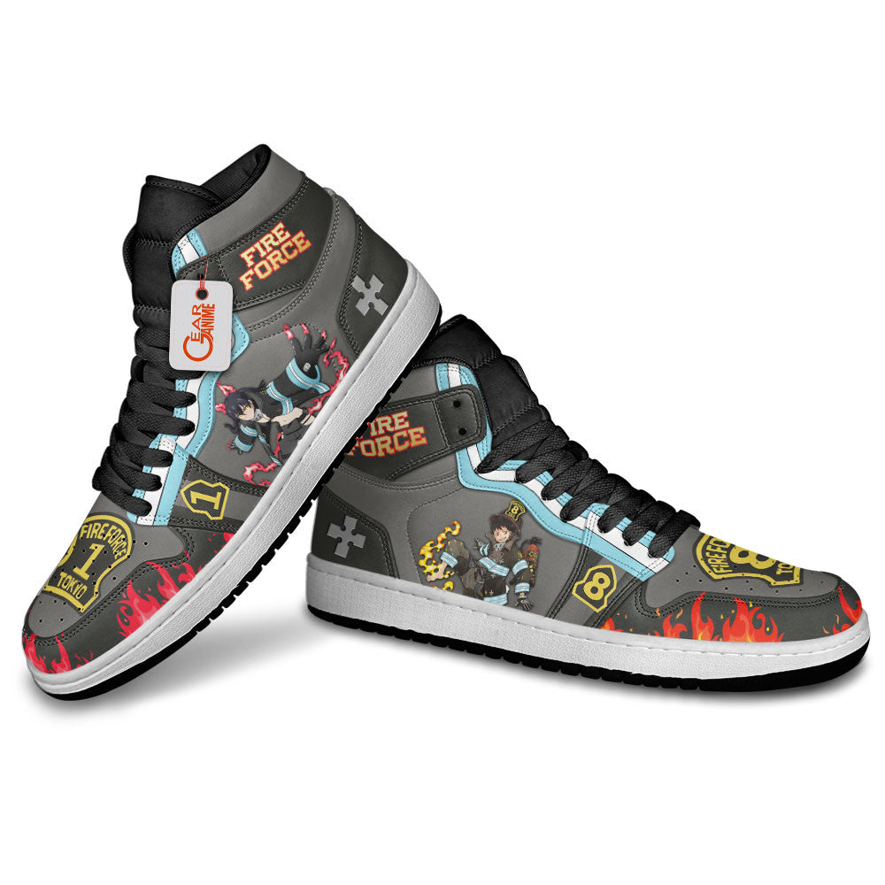 Ideafootwear Shinra and Tamaki AJ1 High Sneakers Shoes For Men And Women