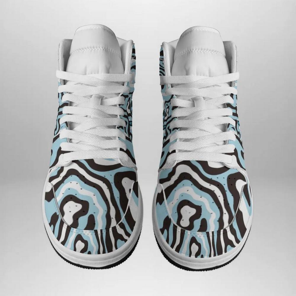 Ideafootwear Shiny Umbreon Trippy Pokemon AJ1 High Sneakers Shoes For Men And Women