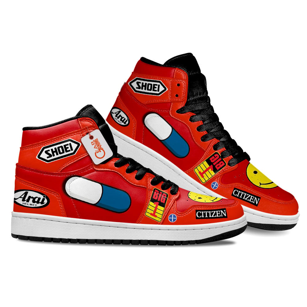 Ideafootwear Shotaro Kaneda AJ1 High Sneakers Shoes For Men And Women