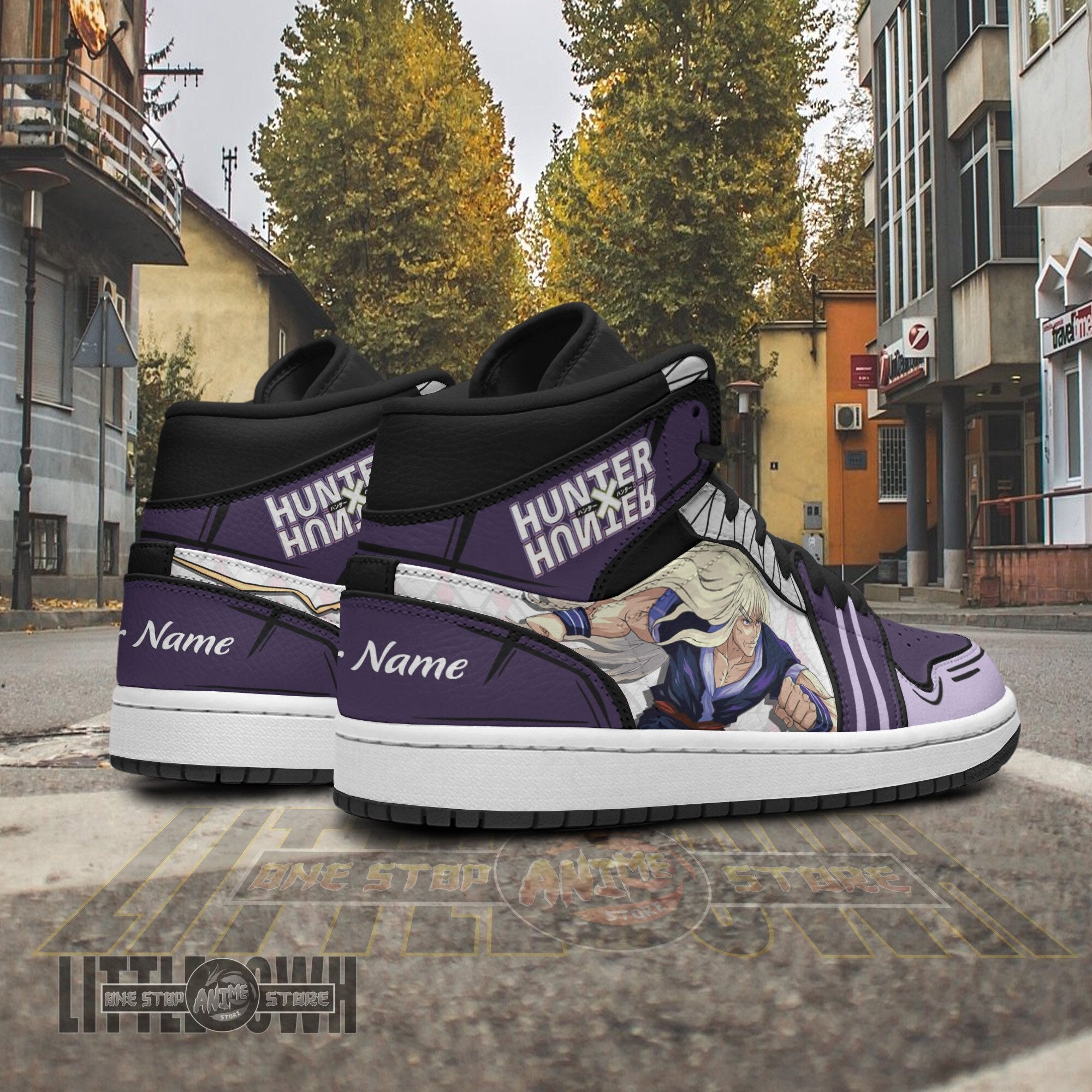 Ideafootwear Silva Zoldyck AJ1 High Sneakers Shoes For Men And Women