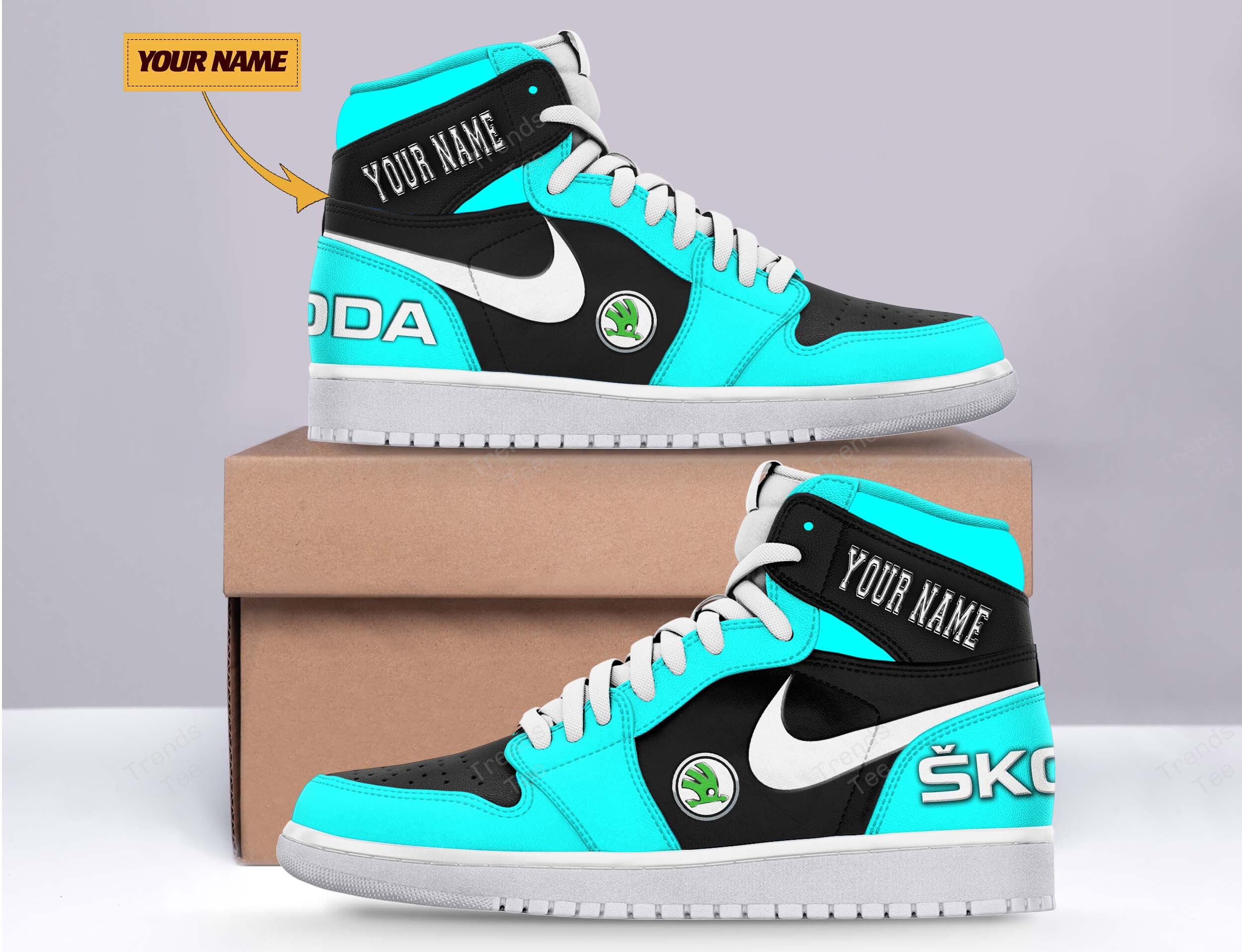 Ideafootwear Skoda AJ1 High Sneakers Shoes For Men And Women