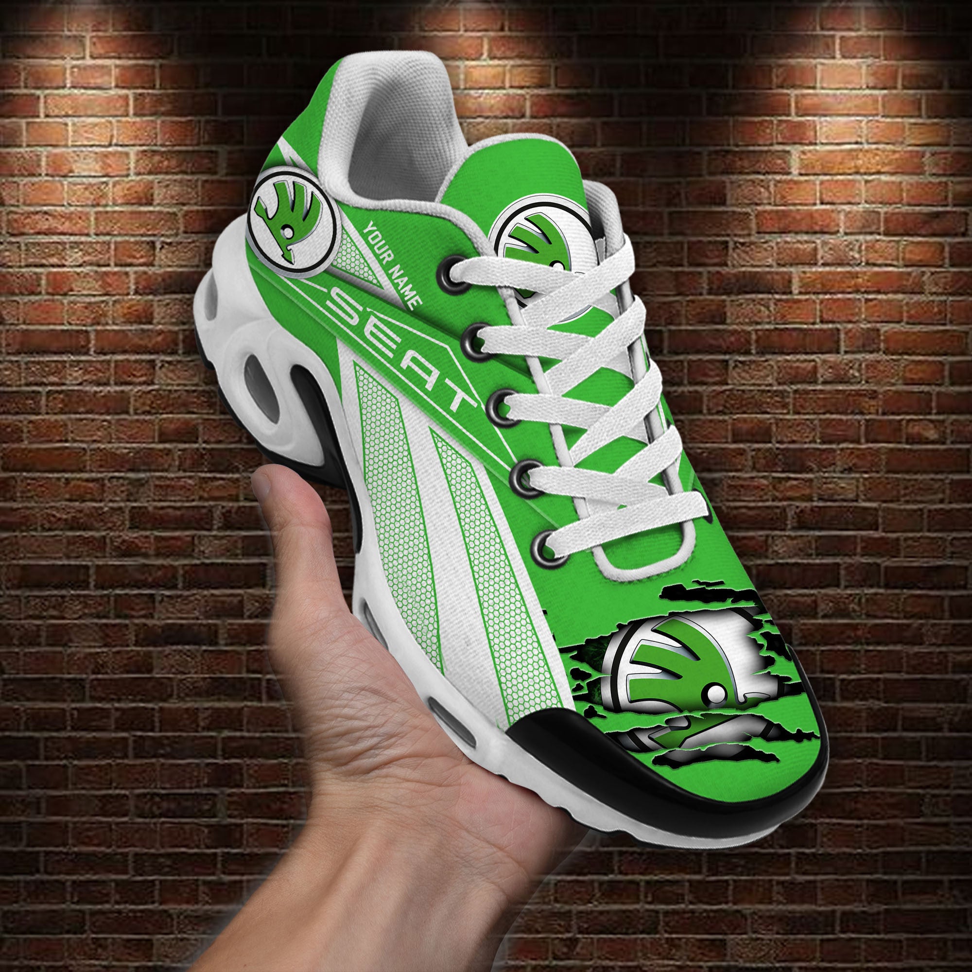 Ideafootwear Skoda Auto TN Shoes Sneakers For Men And Women