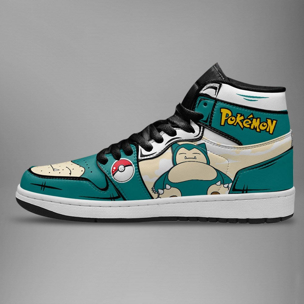 Ideafootwear Snorlax AJ1 High Sneakers Shoes For Men And Women