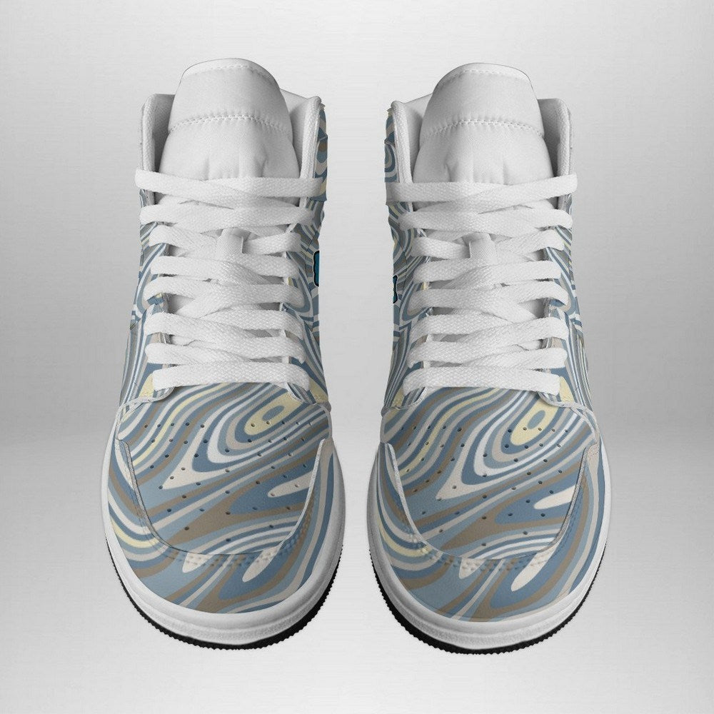 Ideafootwear Snorlax Trippy Pokemon AJ1 High Sneakers Shoes For Men And Women