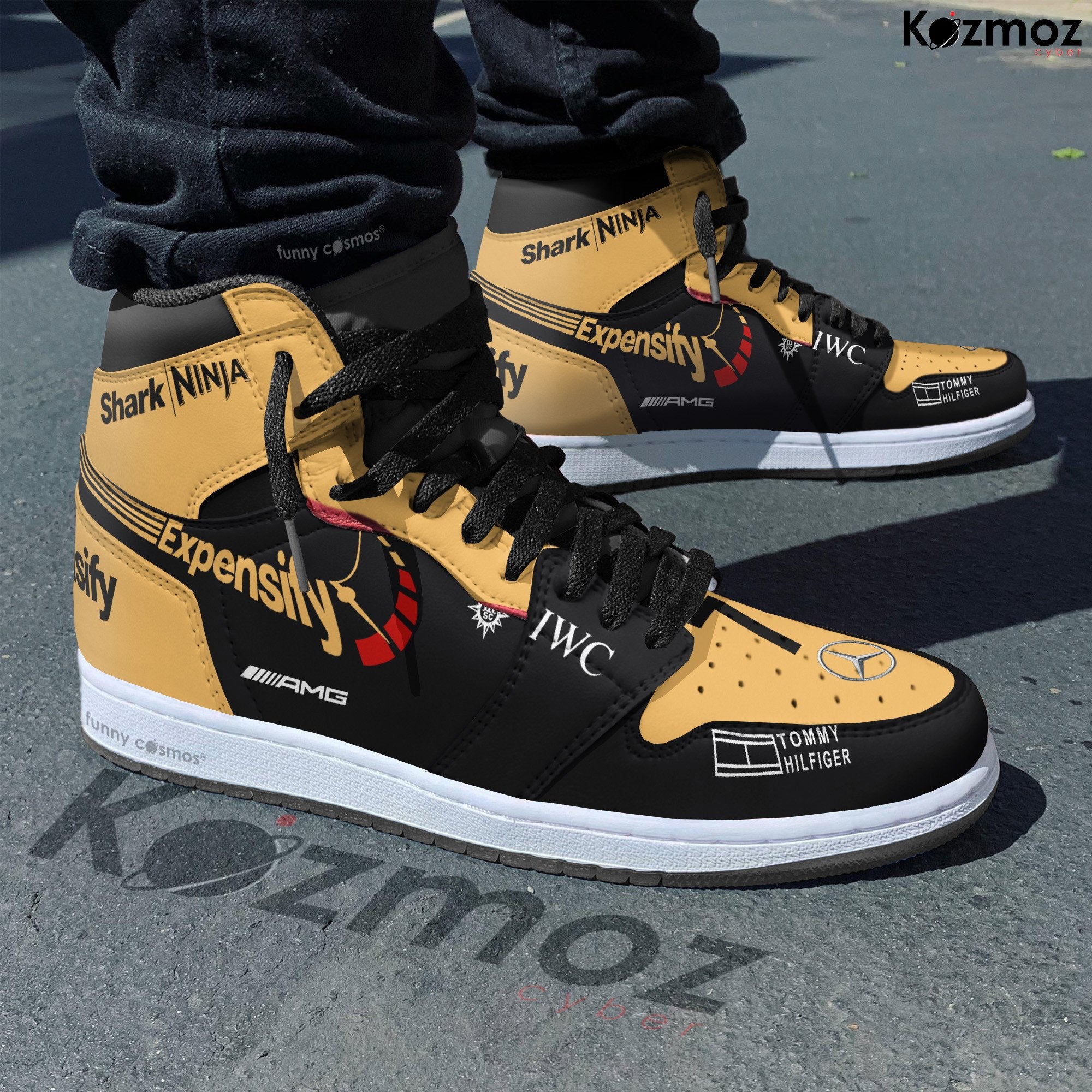 Ideafootwear Sonny Hayes AJ1 High Sneakers Shoes For Men And Women