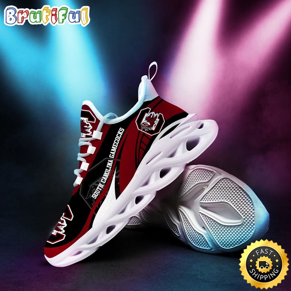 Ideafootwear South Carolina Gamecocks Max Soul Shoes Sneakers For Men And Women
