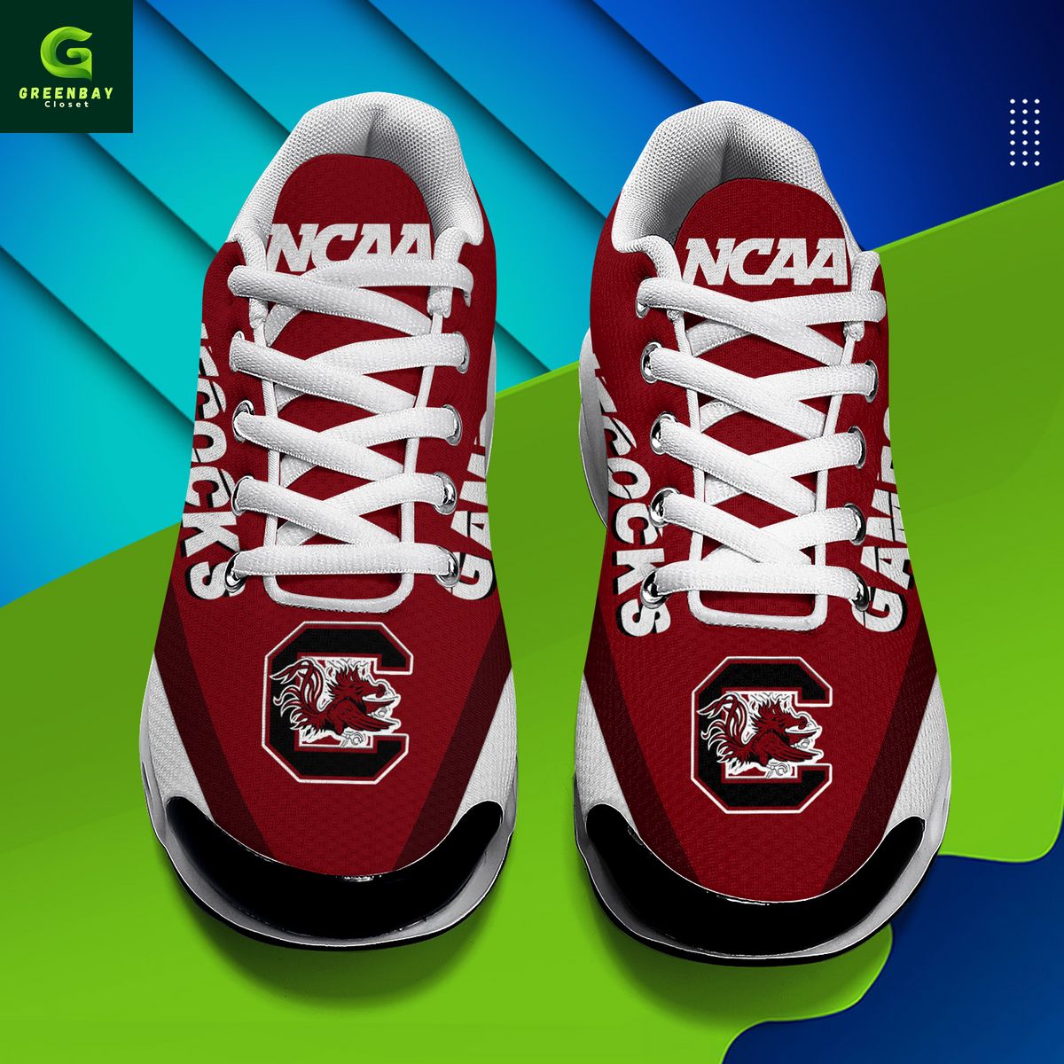 Ideafootwear South Carolina Gamecocks TN Shoes Sneakers For Men And Women