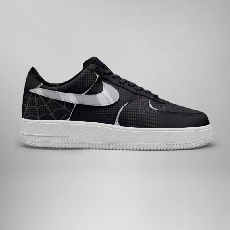 Ideafootwear Spider Noir AF AJ1 High Sneakers Shoes For Men And Women