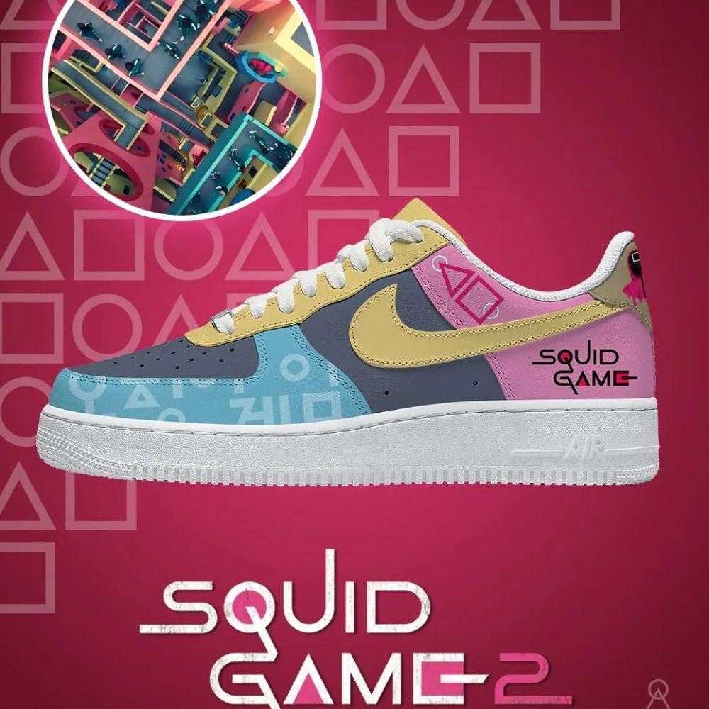 Ideafootwear Squid Game V2 Air Low-Top Sneakers Shoes For Men And Women 1