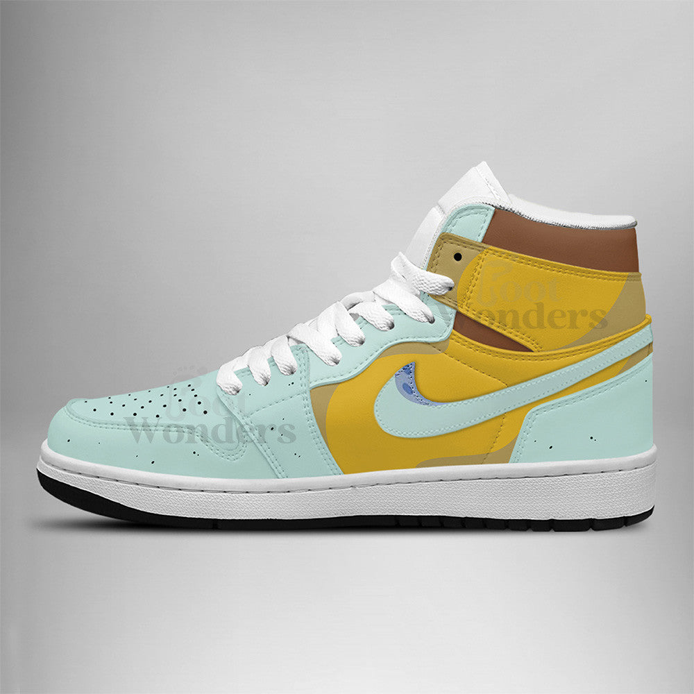 Ideafootwear Squid wrap AJ1 High Sneakers Shoes For Men And Women