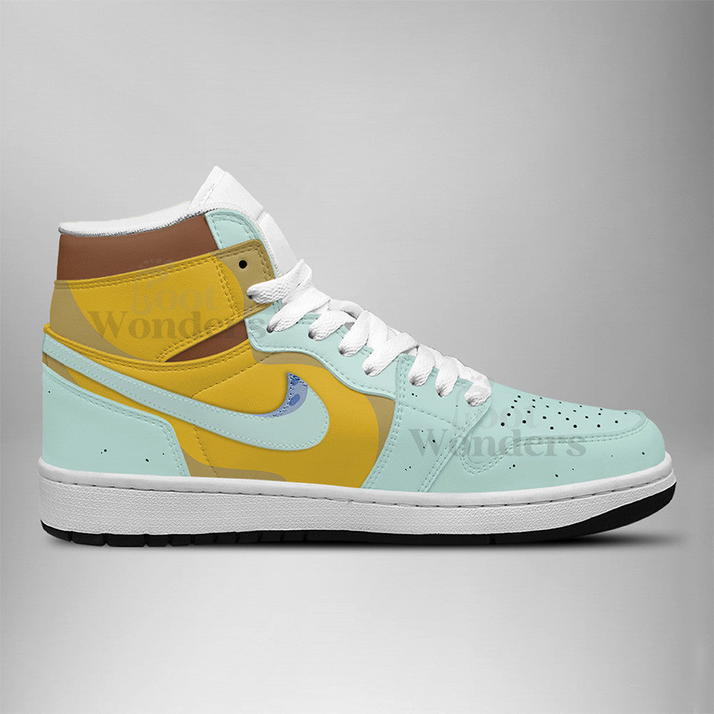 Ideafootwear Squid wrap AJ1 High Sneakers Shoes For Men And Women