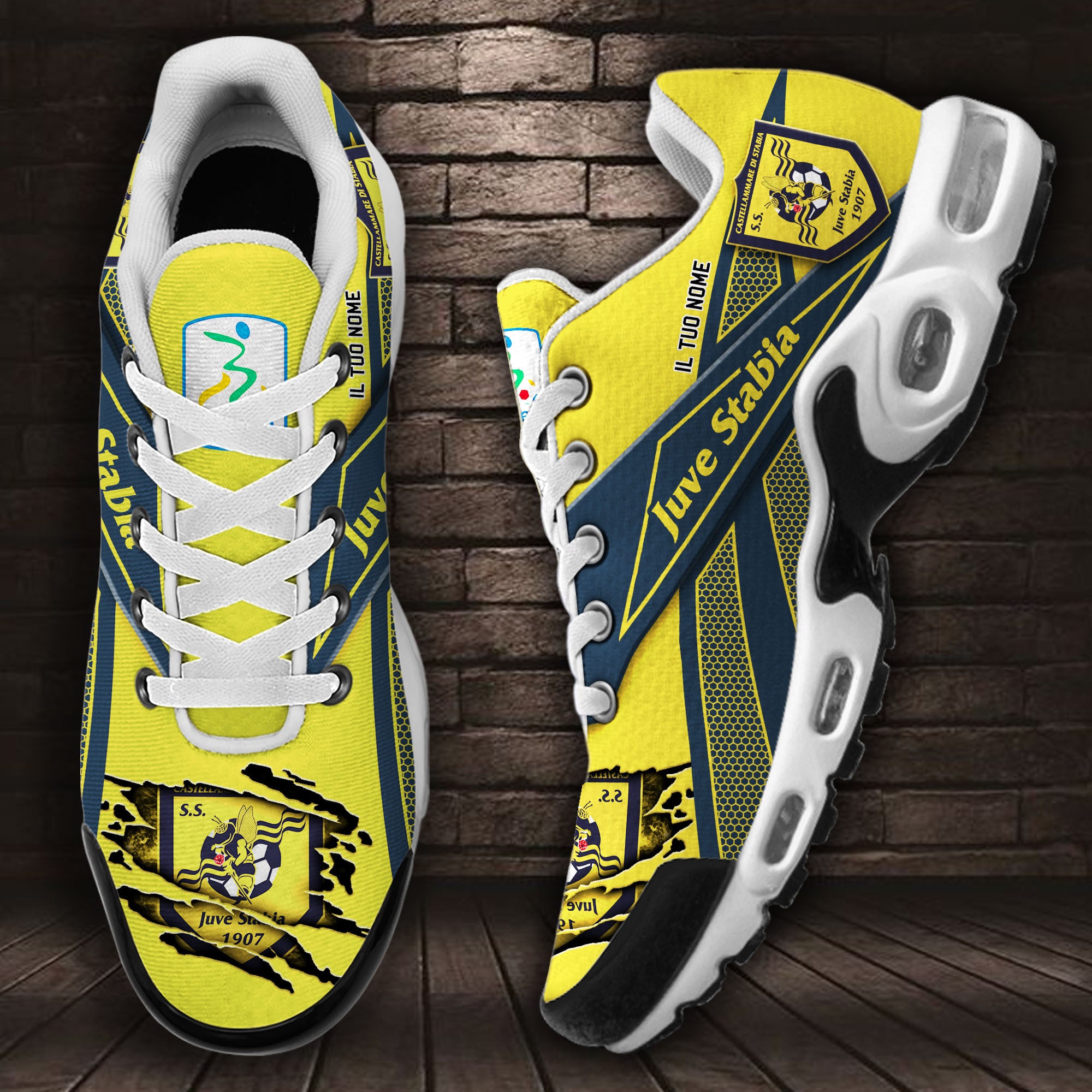 Ideafootwear S.S. Juve Stabia TN Shoes Sneakers For Men And Women