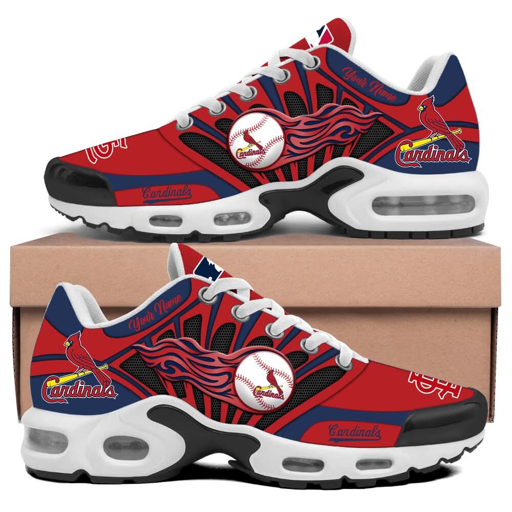 Ideafootwear St. Louis Cardinals TN Shoes Sneakers For Men And Women