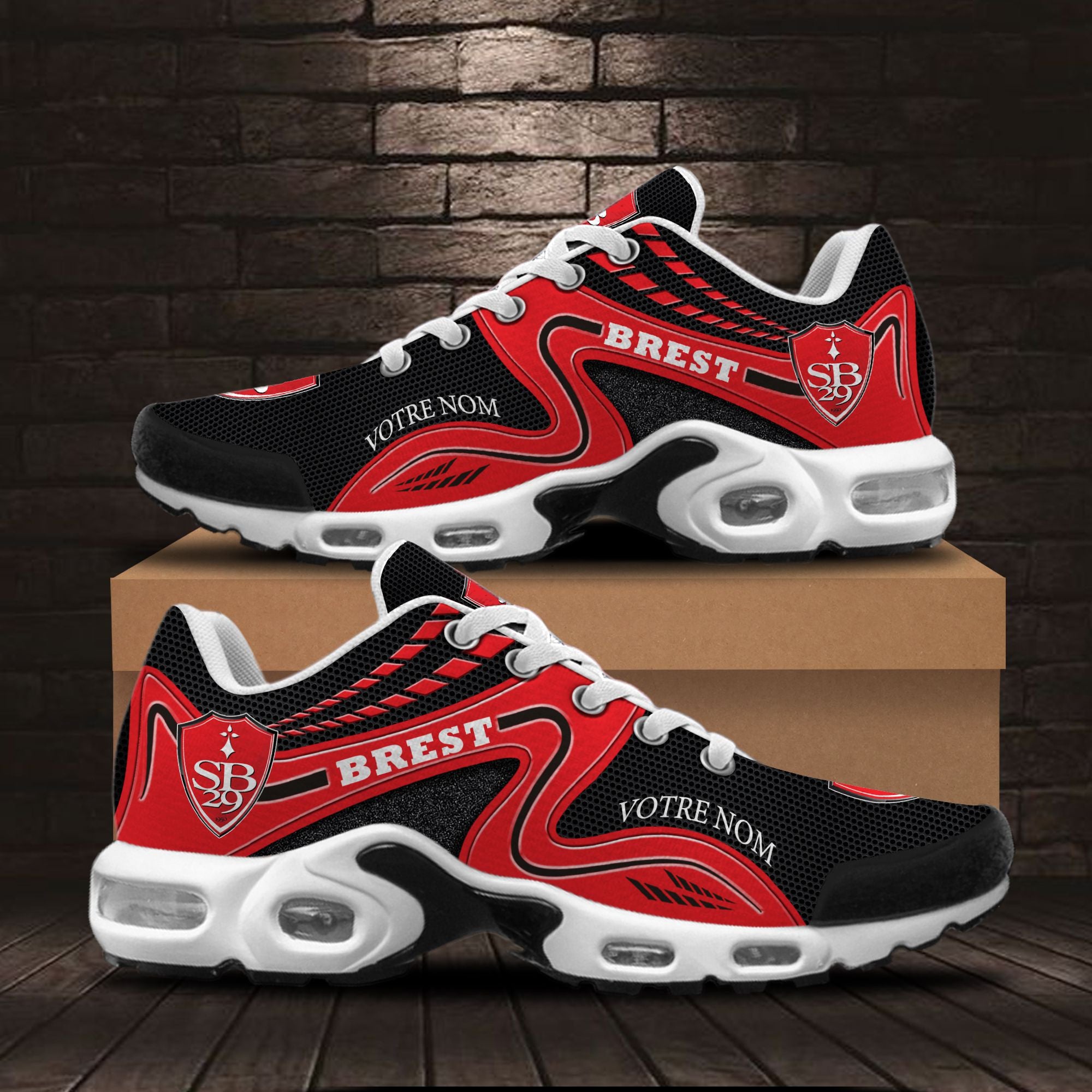 Ideafootwear Stade Brestois 29 TN Shoes Sneakers For Men And Women