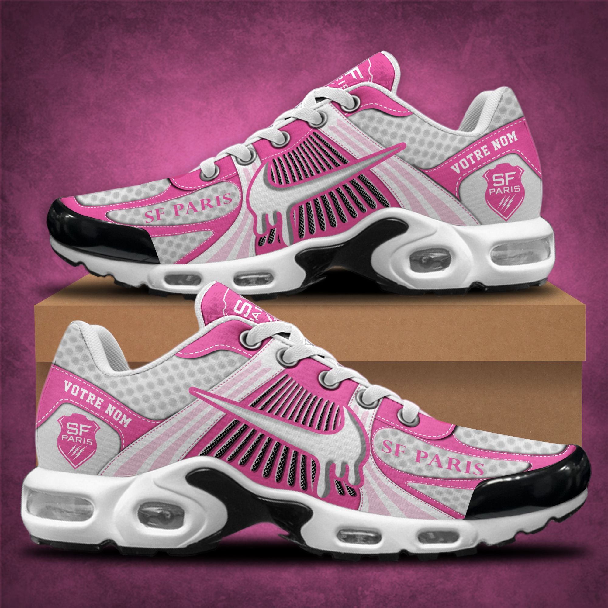 Ideafootwear Stade Francais TN Shoes Sneakers For Men And Women