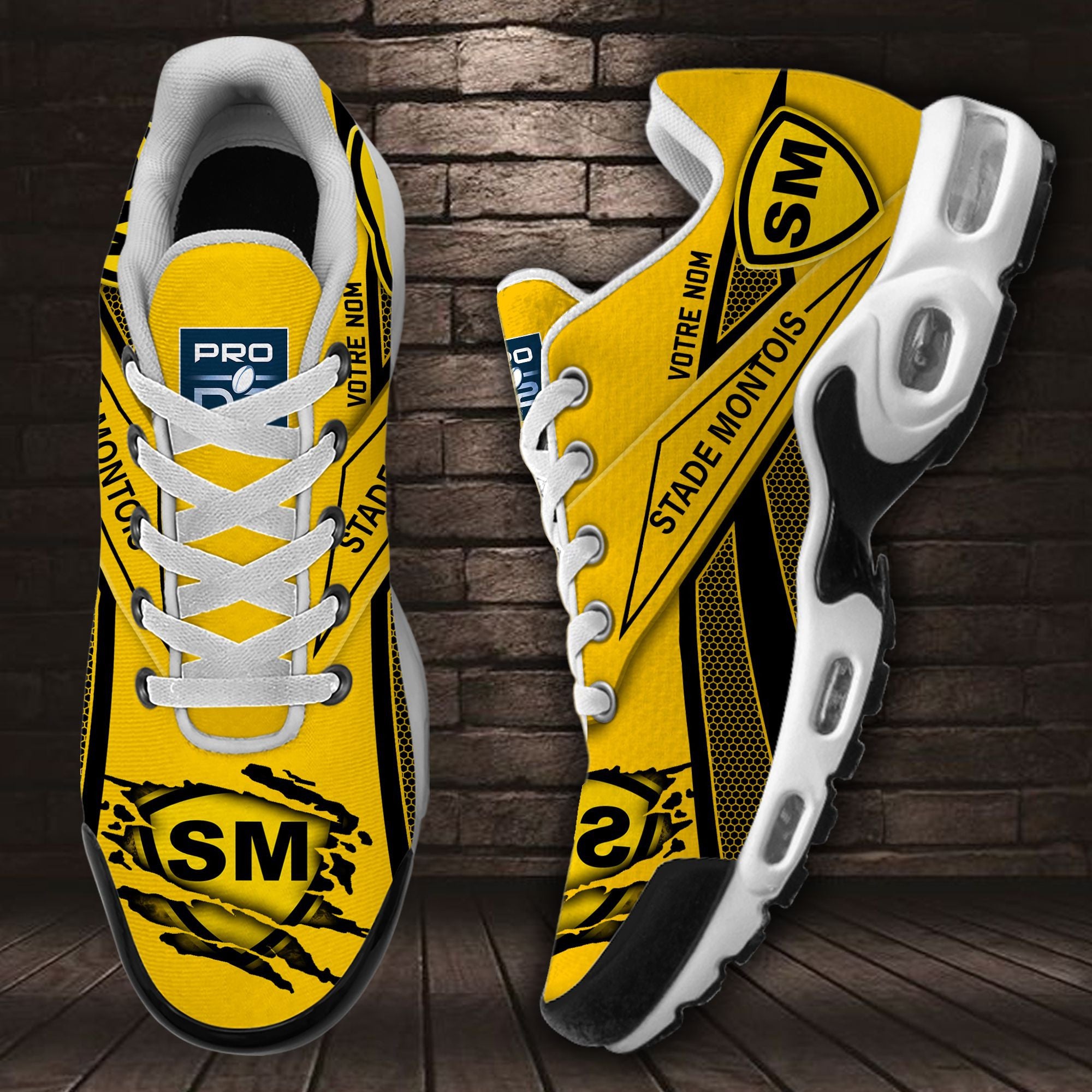Ideafootwear Stade Montois Rugby TN Shoes Sneakers For Men And Women