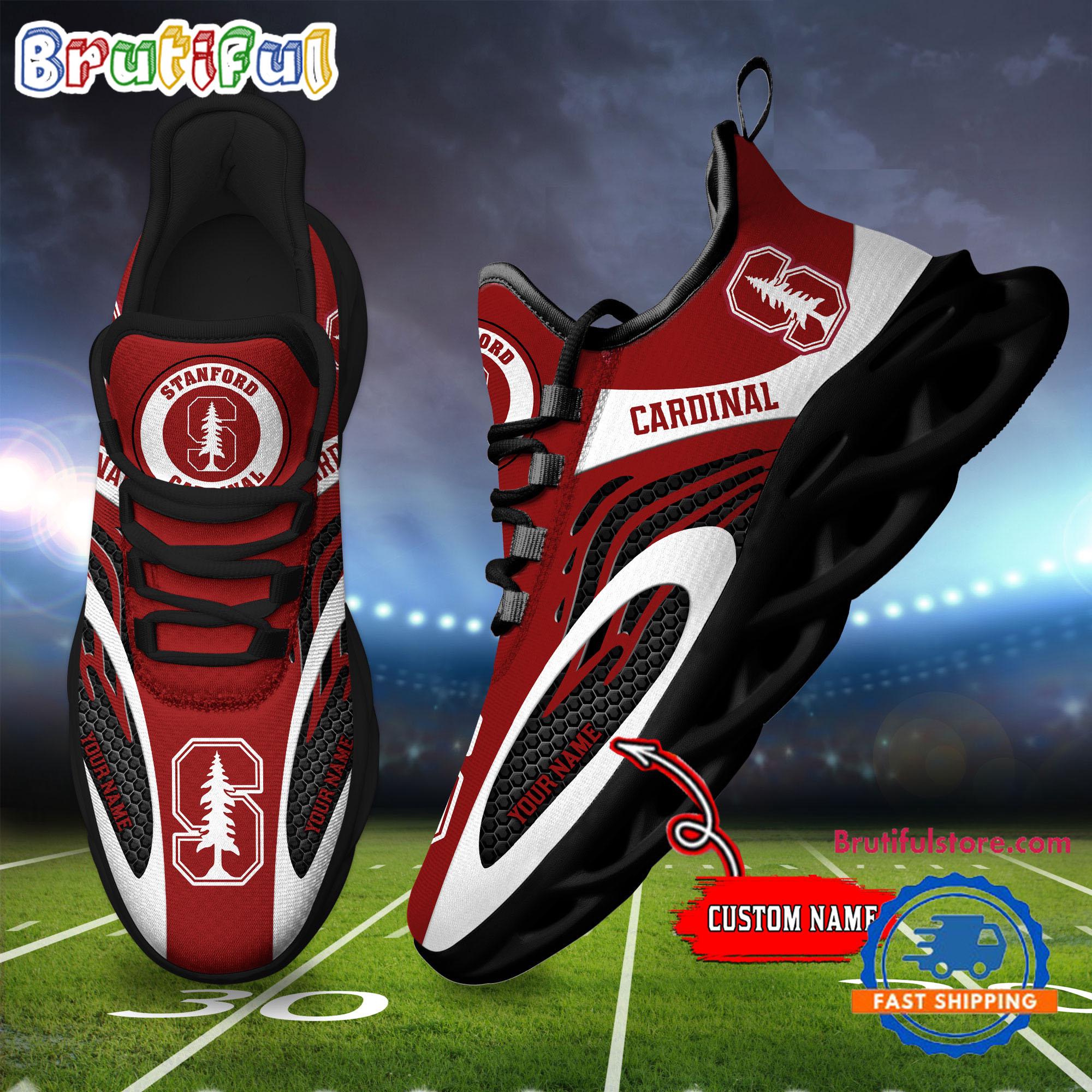 Ideafootwear Stanford Cardinal Max Soul Shoes Sneakers For Men And Women