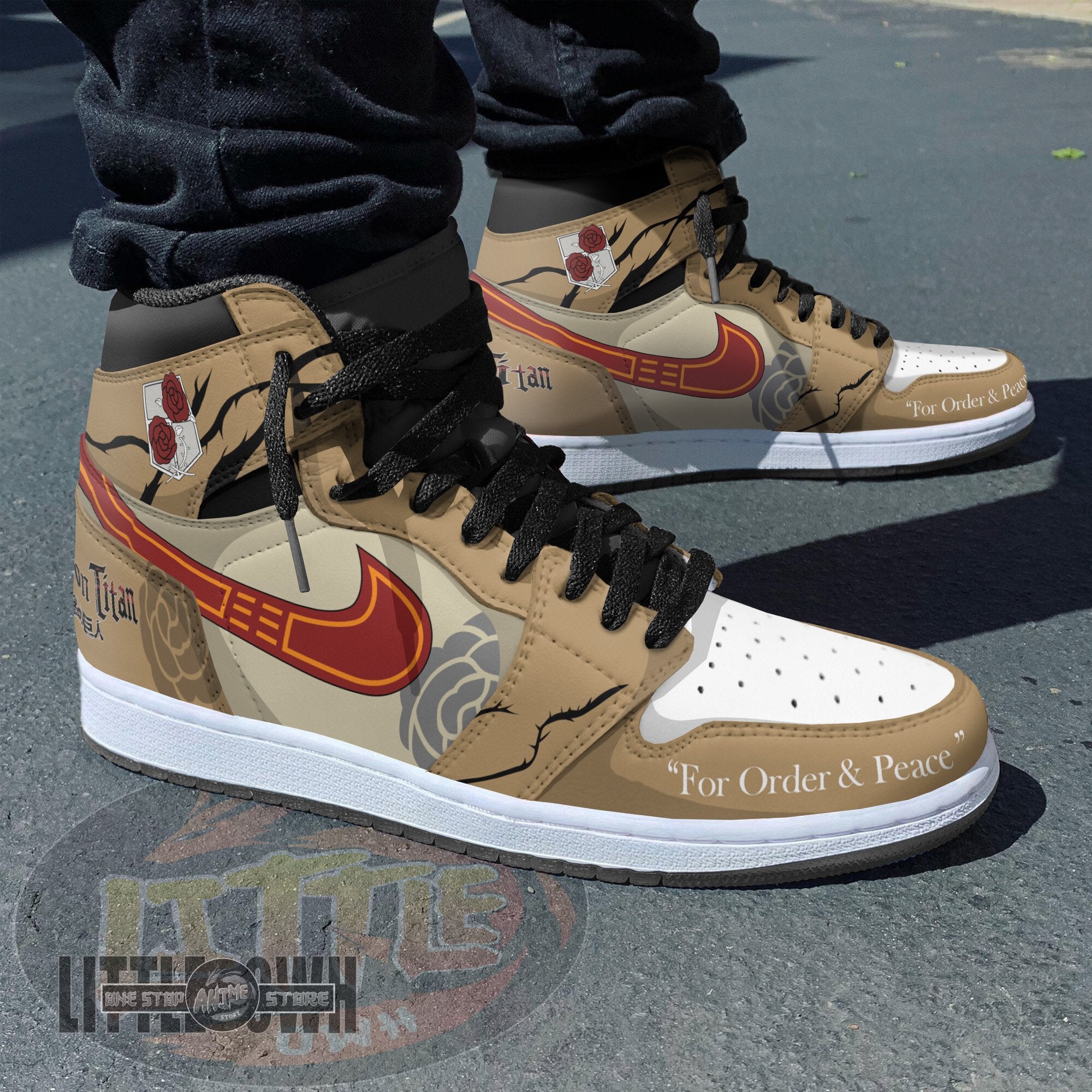 Ideafootwear Stationary Guard AJ1 High Sneakers Shoes For Men And Women