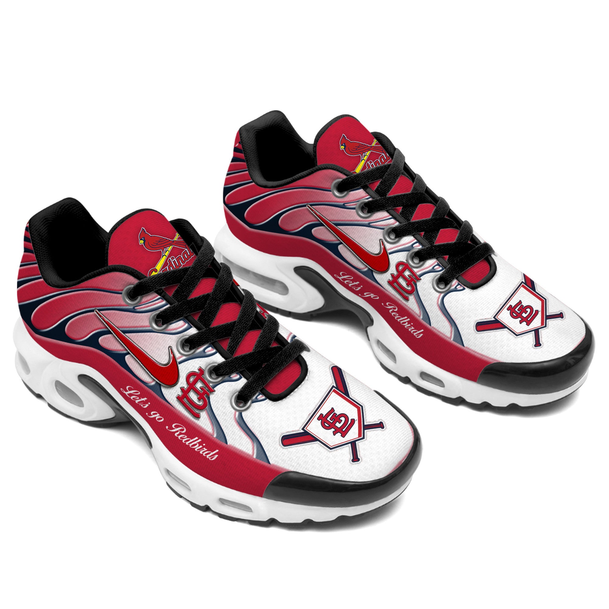 Ideafootwear St.Louis Cardinals TN Shoes Sneakers For Men And Women