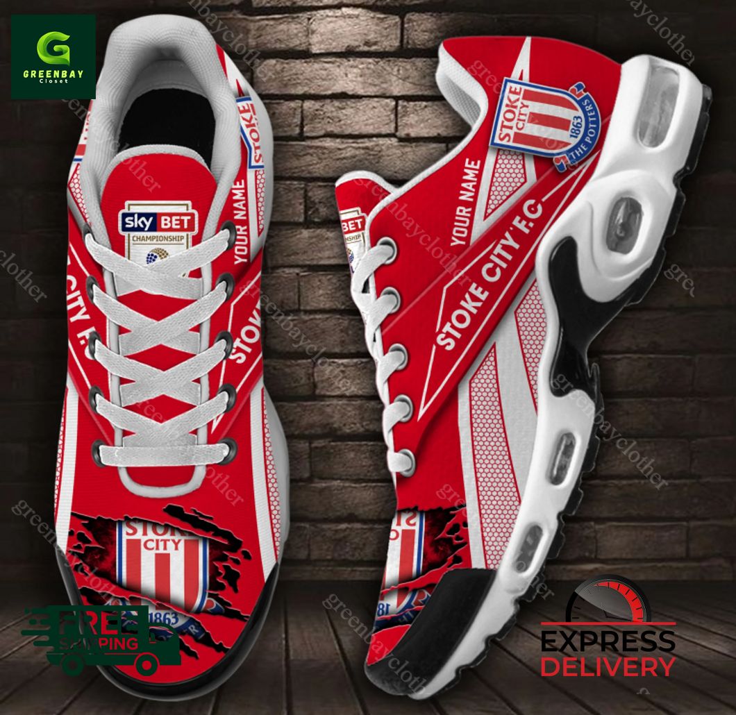 Ideafootwear Stoke City FC TN Shoes Sneakers For Men And Women