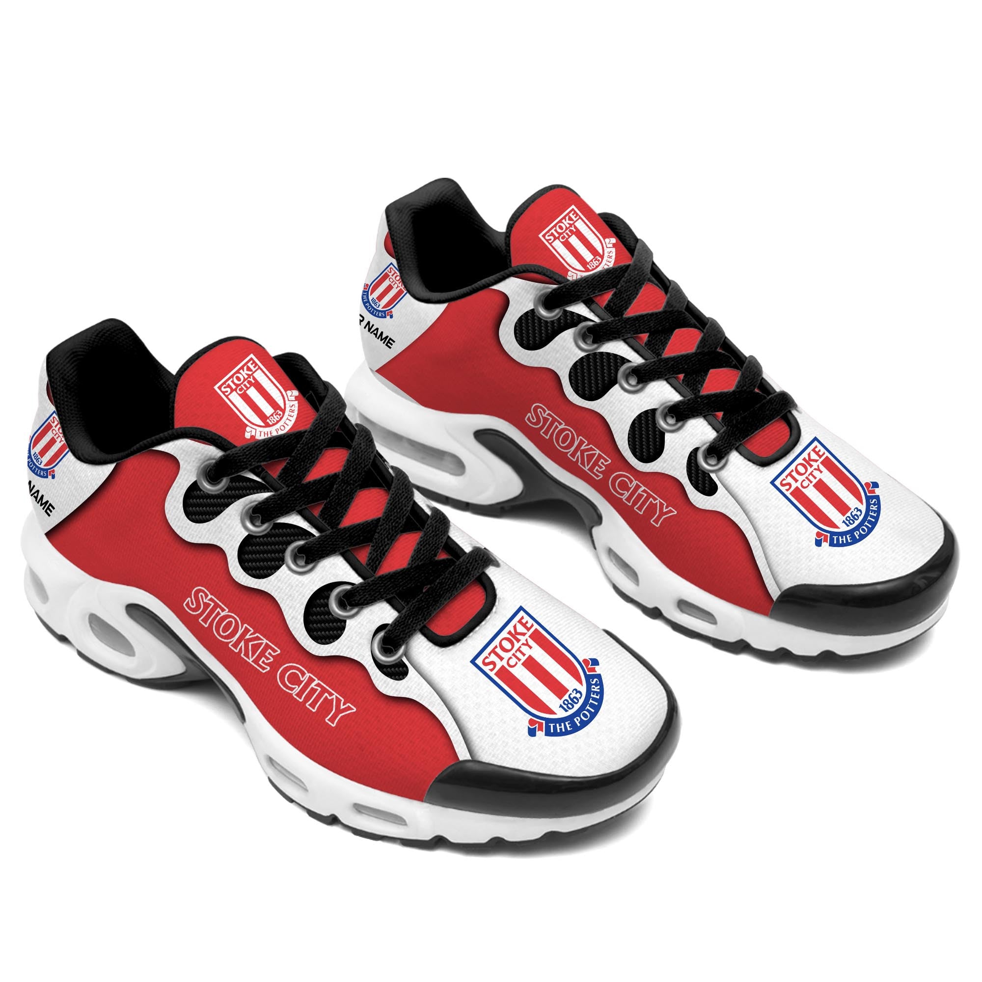 Ideafootwear Stoke City F.C TN Shoes Sneakers For Men And Women