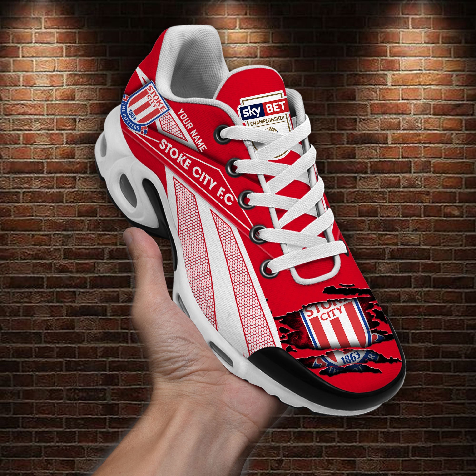 Ideafootwear Stoke City F.C TN Shoes Sneakers For Men And Women