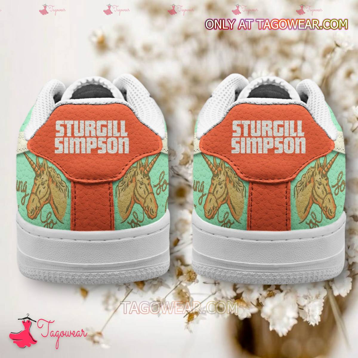 Ideafootwear Sturgill Simpson Air Low-Top Sneakers Shoes For Men And Women 3