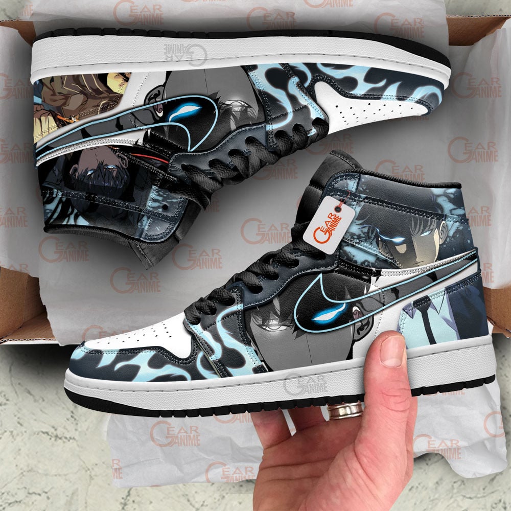 Ideafootwear Sung Jinwoo AJ1 High Sneakers Shoes For Men And Women