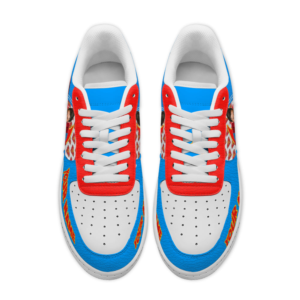 Ideafootwear Superman Air Low-Top Sneakers Shoes For Men And Women 2