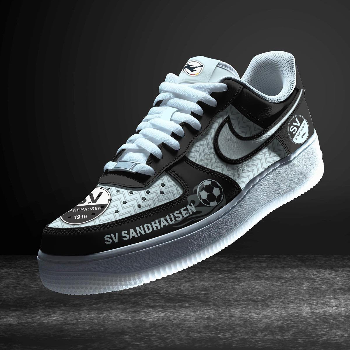 Ideafootwear SV Sandhausen Air Low-Top Sneakers Shoes For Men And Women 1
