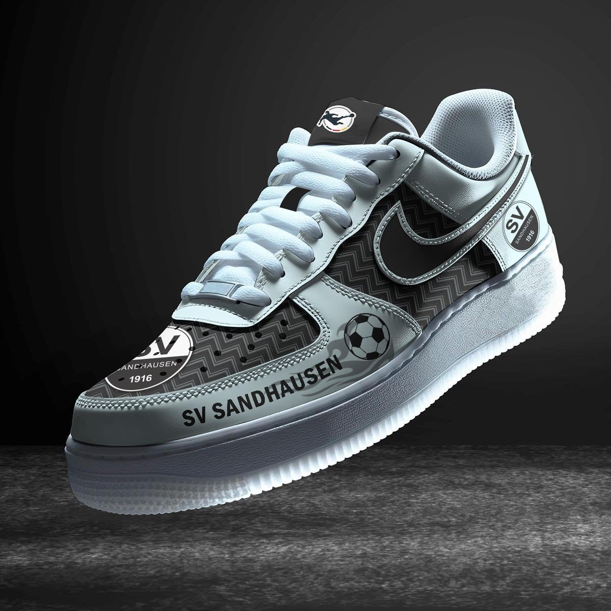 Ideafootwear SV Sandhausen Air Low-Top Sneakers Shoes For Men And Women 1