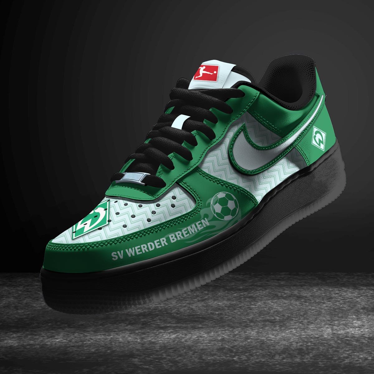 Ideafootwear SV Werder Bremen Air Low-Top Sneakers Shoes For Men And Women 1