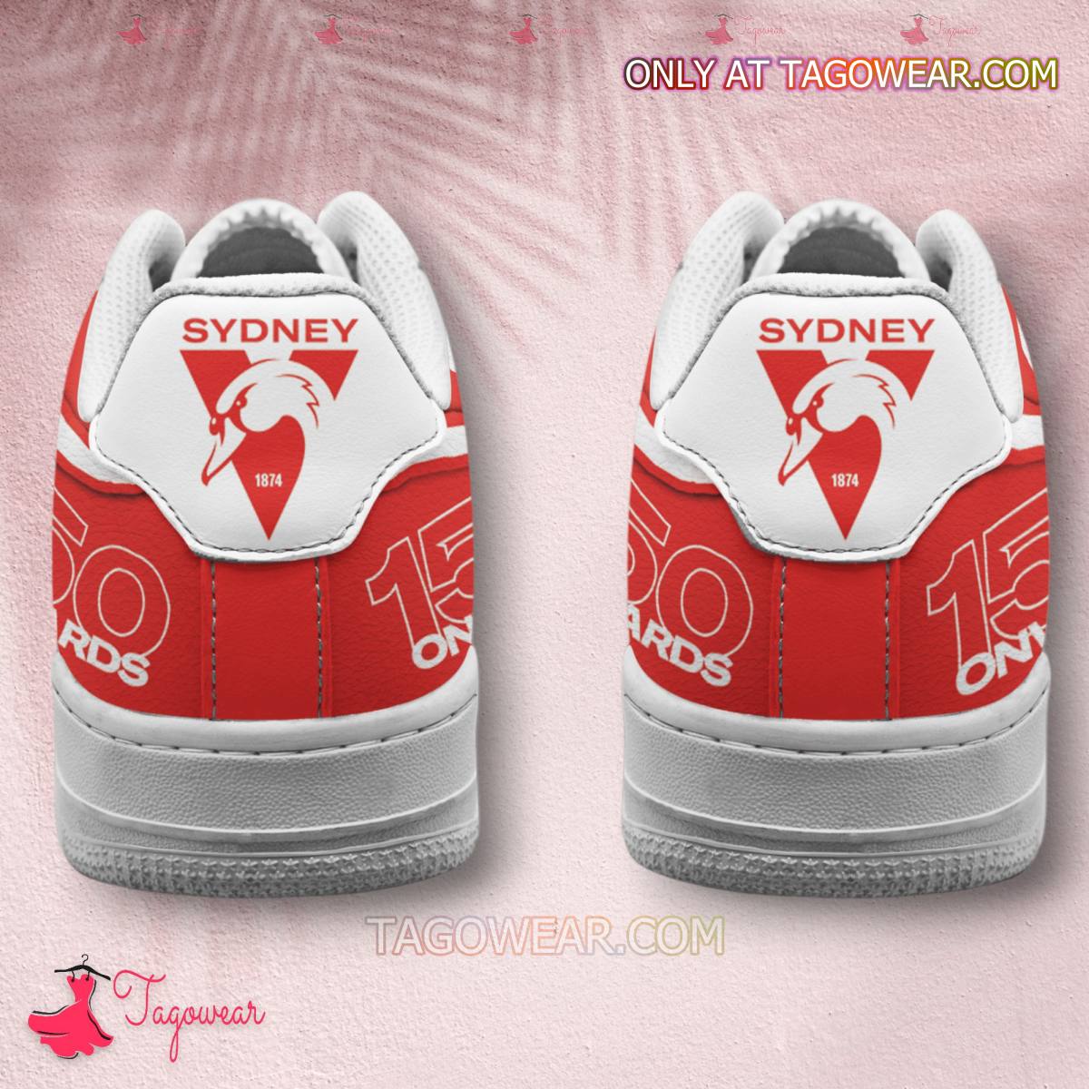 Ideafootwear Sydney Swans Air Low-Top Sneakers Shoes For Men And Women 3