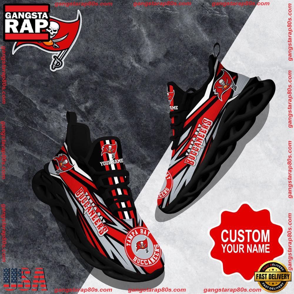 Ideafootwear Tampa Bay Buccaneers Max Soul Shoes Sneakers For Men And Women