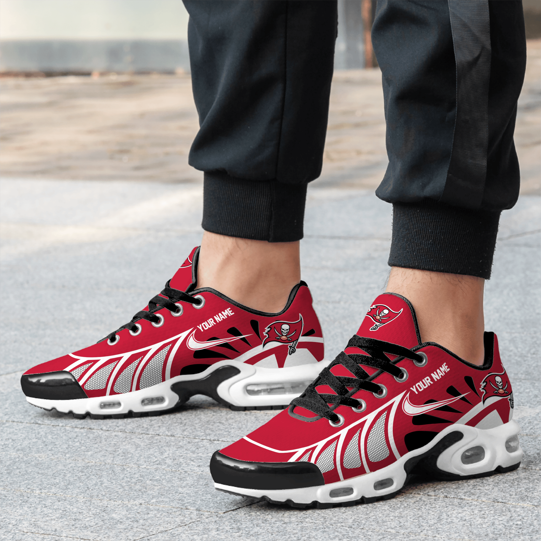 Ideafootwear Tampa Bay Buccaneers TN Shoes Sneakers For Men And Women