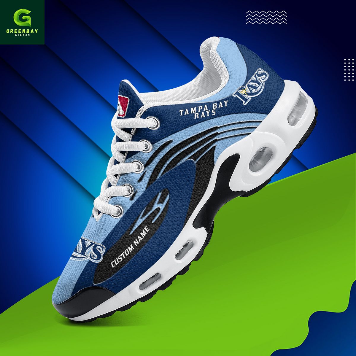 Ideafootwear Tampa Bay Rays TN Shoes Sneakers For Men And Women