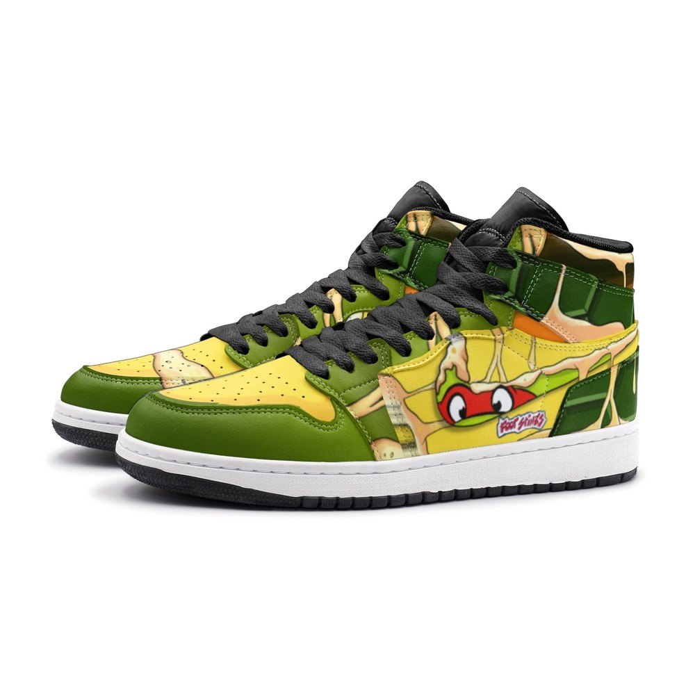 Ideafootwear Teenage Mutant AJ1 High Sneakers Shoes For Men And Women