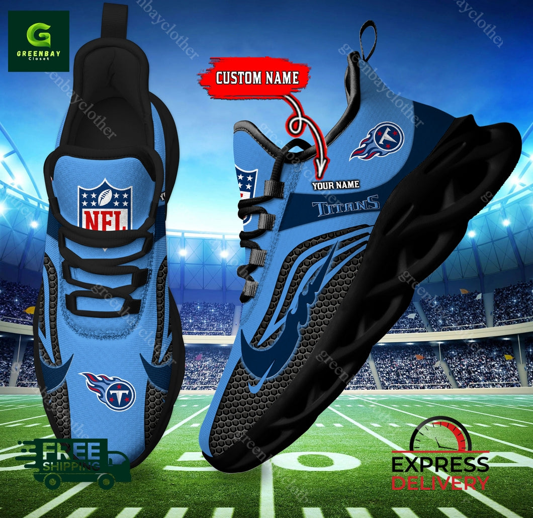 Ideafootwear Tennessee Titans Max Soul Shoes Sneakers For Men And Women