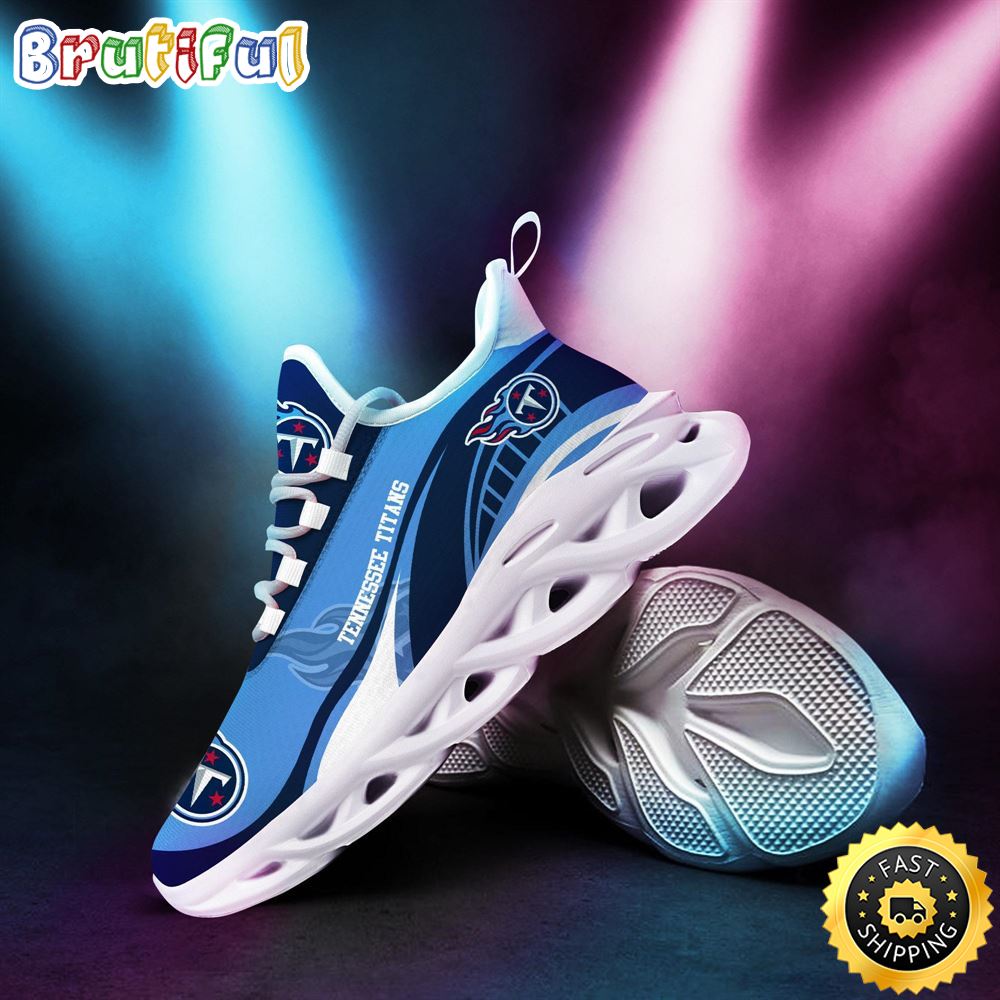 Ideafootwear Tennessee Titans Max Soul Shoes Sneakers For Men And Women