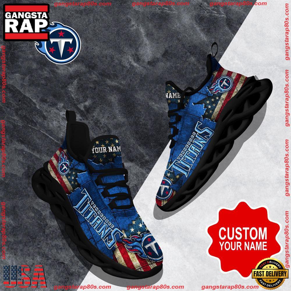 Ideafootwear Tennessee Titans Max Soul Shoes Sneakers For Men And Women