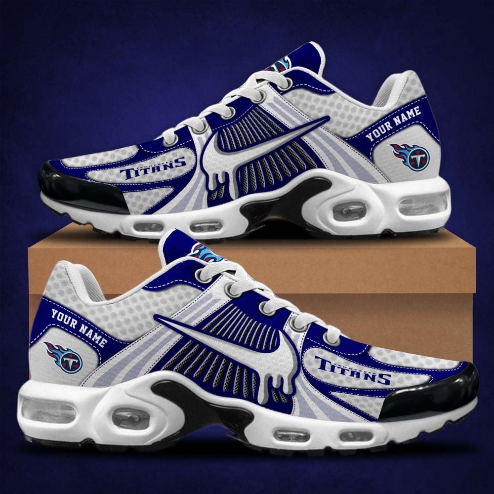 Ideafootwear Tennessee Titans TN Shoes Sneakers For Men And Women