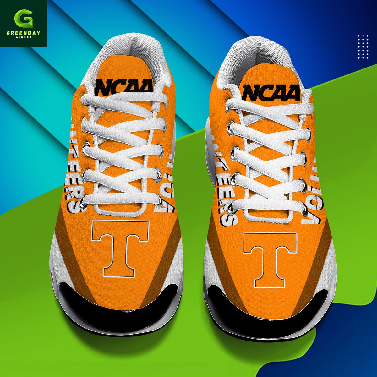 Ideafootwear Tennessee Volunteers TN Shoes Sneakers For Men And Women