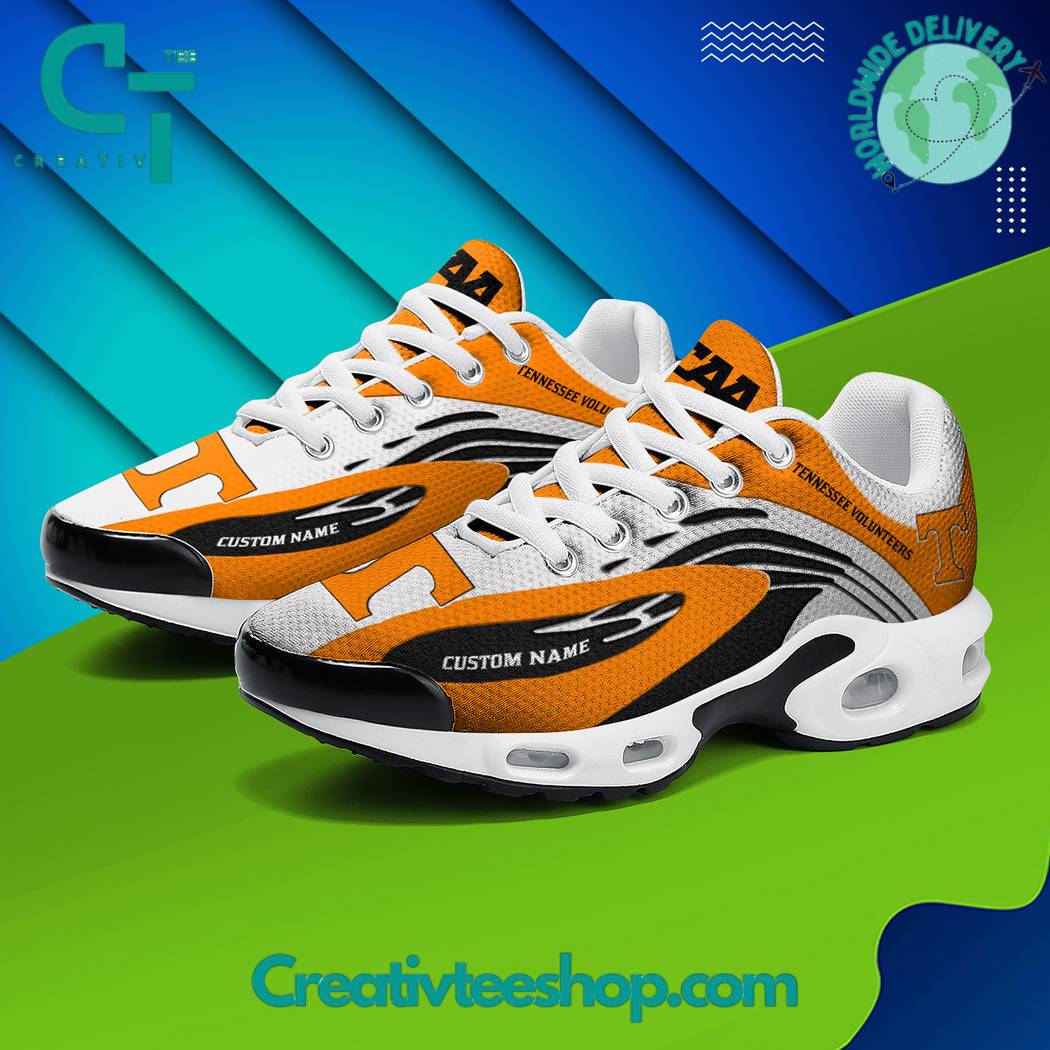 Ideafootwear Tennessee Volunteers TN Shoes Sneakers For Men And Women